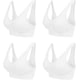 thumbnail image 1 of Sujetador cómodo para mujer, bustier clásico, push up y sin aros, paquete de 1, paquete de 4, 1 of 5