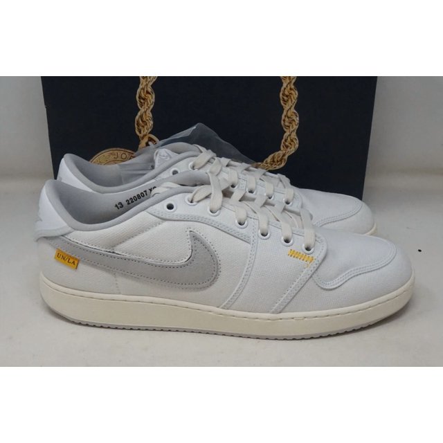 Ni - ke Air Jordan 1 Retro AJKO Low SP Union White/Neutral Size 13 D08912 101 NEW