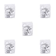 thumbnail image 1 of sweethay 12 Piezas Decoraciones de habitación Delicados accesorios para el día de San Valentín para el hogar Plata Type2 NO2, 1 of 6