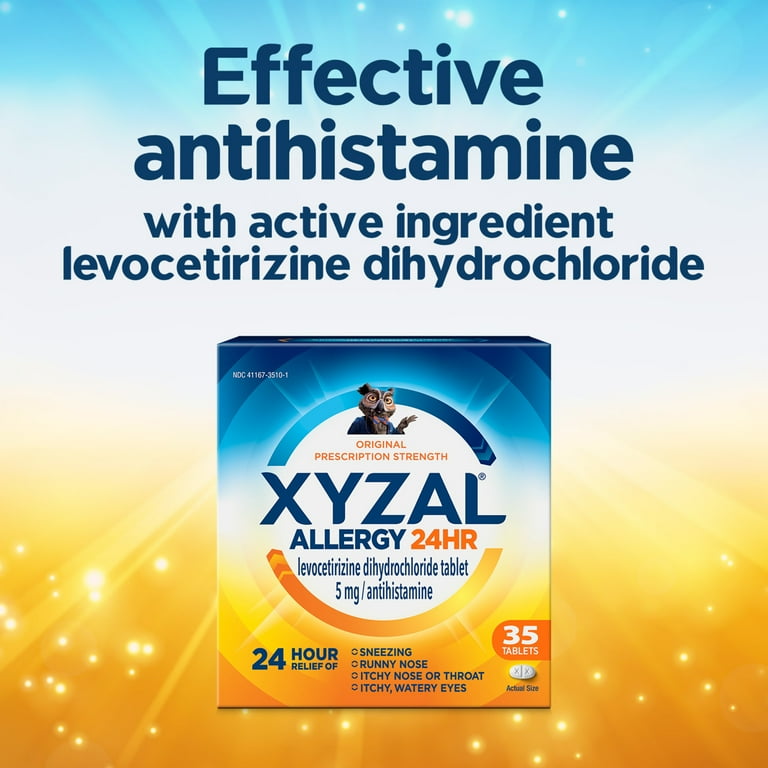 24 Hour Allergy Relief Levocetirizine, 40 Count photo 8
