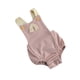 thumbnail image 2 of Lindo bebé recién nacido niño niña Arco Iris bordado mameluco sin mangas espalda descubierta mono Sunsuit XBTCLXEBCO Rosa,0-3 meses, 2 of 6