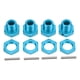 thumbnail image 4 of Juego de 4 adaptadores de cubo de transmisión hexagonal de aluminio de 17mm con pasadores para coche ARRMA 1/8 KARTON 4WD, 4 of 8