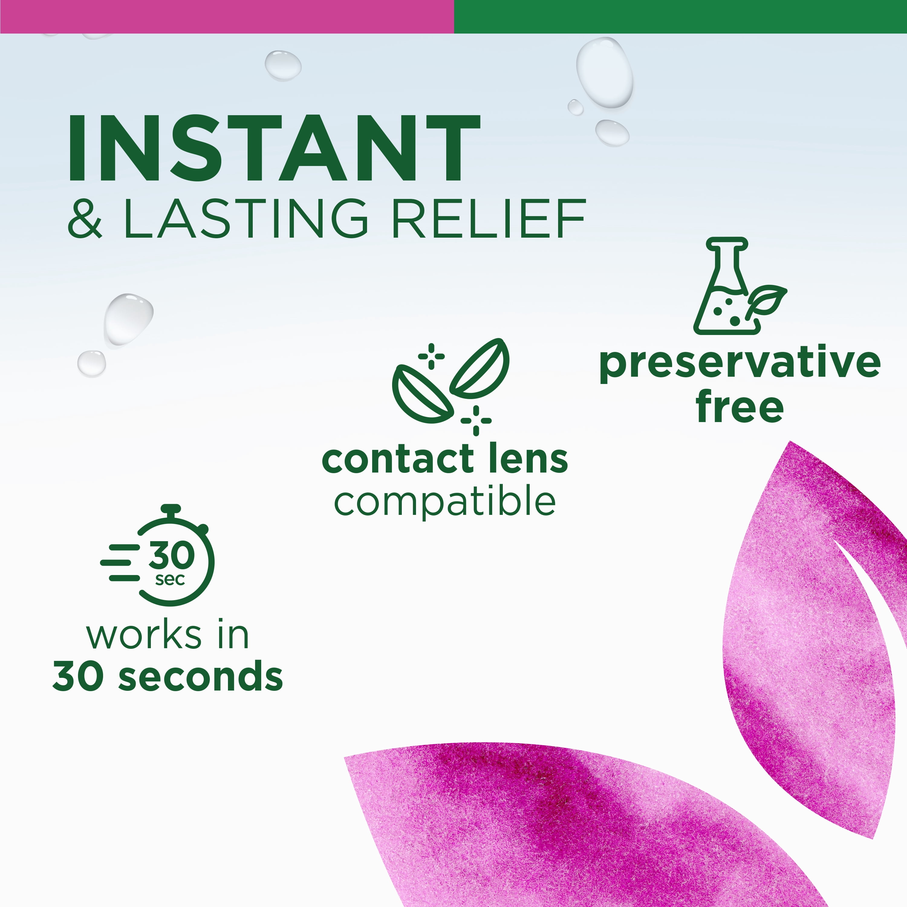Similasan Preservative-Free Irritated Eye Relief Drops for Instant and Long-Lasting Comfort, 0.33 fl oz