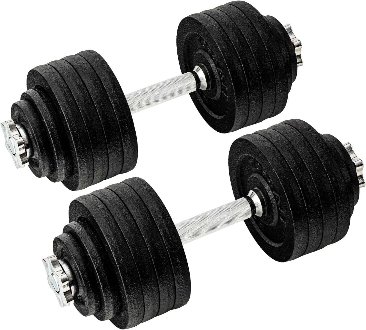 Yes4All Adjustable Dumbbell 52.5 lbs for Beginner Workout & Lift