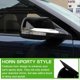 thumbnail image 5 of Rearview Mirror Cover for Ford Explorer 2011-2019 Bright Black, 5 of 5