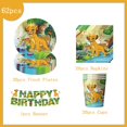 thumbnail image 1 of Disney-Decoración de cumpleaños del Rey León para niños, juego de vajilla, vasos de papel, platos, suministros de globos, tema de fiesta de Simba, dibujos animados, 1 of 4