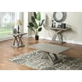 thumbnail image 3 of Steve Silver Jocelyn Modern 48" Wood Console Table, Grey, 3 of 7
