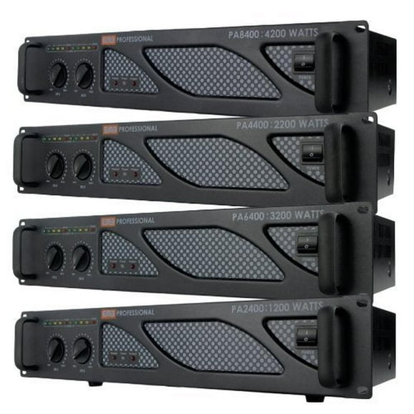 Emb - Pro - Pa4400 - Amplificador De Potencia Profesional Para Montaje En Rack - Pa Band Club De 220