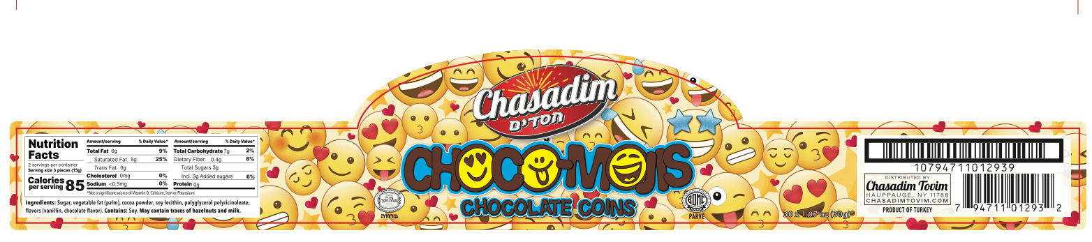 Chasadim Choco Emojis Jar