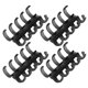 thumbnail image 5 of Anillos de encuadernación con capacidad para 60 hojas de papel Grosor de encuadernación de 11 mm Escritura libre Fácil uso Suministros de oficina Transparente Negro, 5 of 10
