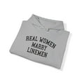 thumbnail image 4 of Lineman Wife Husband Wedding Engagement Hoodie, Gifts, Hooded Sweatshirt, 4 of 4
