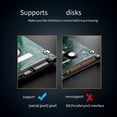 thumbnail image 4 of 3X Carcasa para Disco Duro Externo HDD/SSD de 2,5 Pulgadas, USB 3.0 A , para Ordenador Portátil o de Escritorio, Transferencia de Datos de Alta Velocidad., 4 of 5
