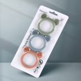 thumbnail image 2 of Anillo de silicona Teething Toys Eascrozn Bear para bebés de 0 a 12 m, 2 of 6