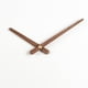 thumbnail image 2 of RELOJ de madera de haya y nogal negro, puntero de madera, personalidad, con funda de cobre, RELOJ, 2 of 5