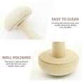thumbnail image 5 of FRCOLOR 5 Pcs Paper Product Mushroom Reusable Rubbing Tool Ink Rubbing Tool 9.2X5cm, 5 of 8