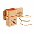 thumbnail image 2 of Estante Para Secador De Pelo, Soporte De Almacenamiento Multifuncional Perforado Para Secador De Pelo Con Cesta, Soporte Montado En La Pared Para Baño Y Dormitorio, 2 of 2
