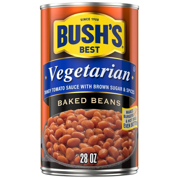 Bush's Vegetarian Baked Beans, Canned Beans, 28 oz
