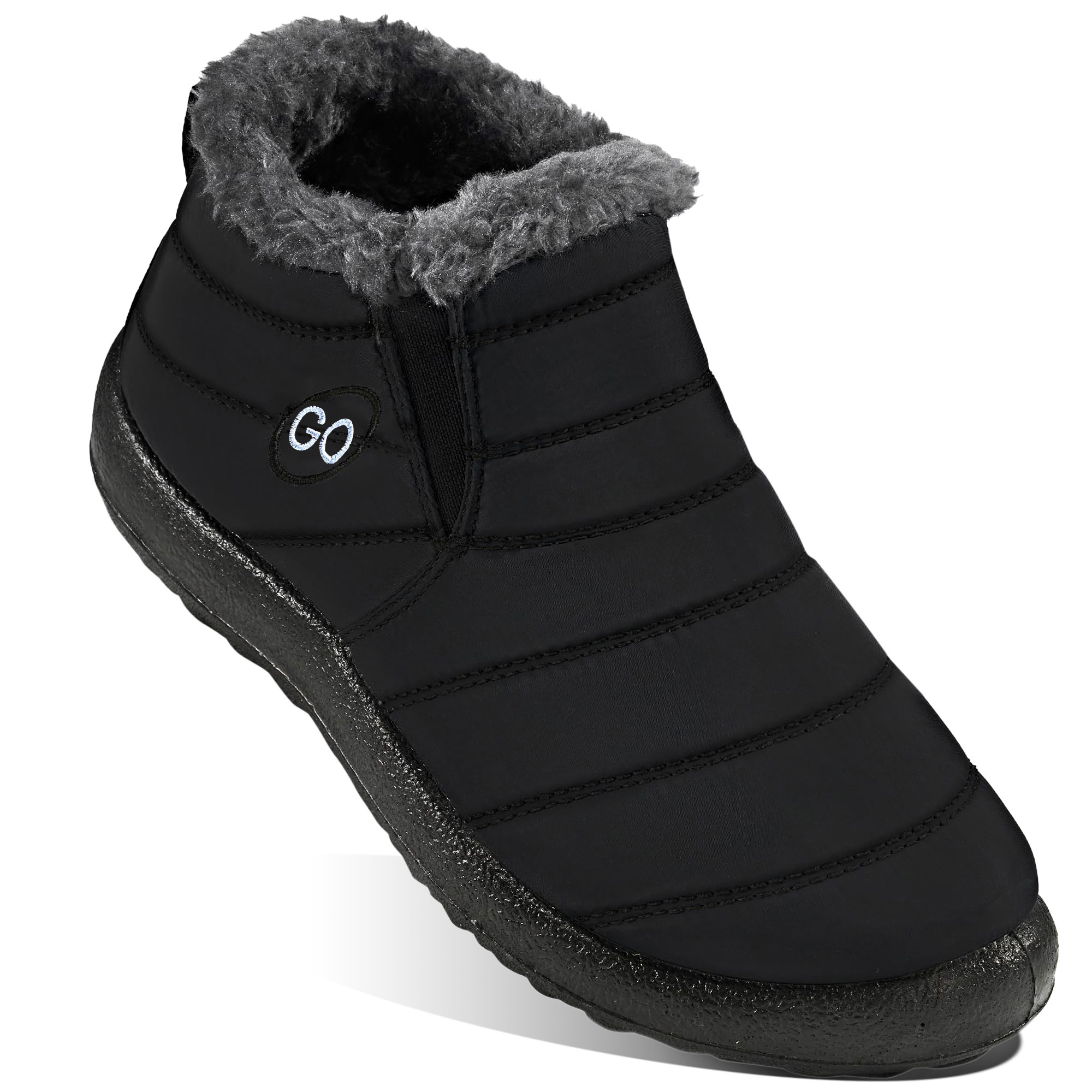 Ecetana Womens Winter Snow Boots Keep Warm Ankle Boots Waterproof Outdoor Booties