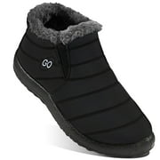 Ecetana Womens Winter Snow Boots Keep Warm Ankle Boots Waterproof Outdoor Booties