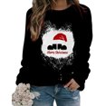 thumbnail image 1 of Sudadera para mujer Sudaderas con cuello redondo Primavera Otoño Manga larga Estampado de Navidad Suéter Top Odeerbi ODB-5, 1 of 5