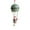 Green, variant on Christmas Hot Balloon Ornament with Bell Christmas Hot Balloon Ornaments Santa Christmas Tree Hanging Decorations Decors Figurines for Table Fireplace Home丨Green