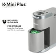 Keurig KMini Plus Single Serve KCup Pod Coffee Maker, Studio Gray