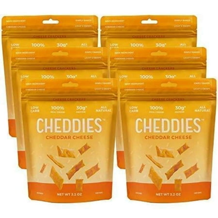 Cheddies High Protein Low Carb Cheese Crackers - Classic