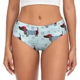 thumbnail image 1 of Fotbe Dachshund Dog Puppy Calzones Estampados para Mujer – Ropa Interior de Algodón, Cómoda, Suave y Elástica-X-Large, 1 of 6