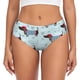 thumbnail image 1 of Balery Dachshund Dog Puppy Ropa Interior de Algodón para Mujer con Dibujo – Braguitas Cómodas y Elásticas, Estilo Clásico-4X-Large, 1 of 6