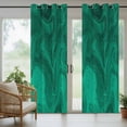 thumbnail image 5 of Outdoor Curtains for Patio Waterproof, Green Marble Outdoor Privacy Panels Grommet, Modern Farmhouse Gradient Abstract Fluid Art Blackout Outside Curtains for Porch/Cabana 54"x95", 2 Panels, 5 of 8