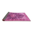thumbnail image 2 of Ahgly Company Indoor Rectangle Medallion Pink Traditional Area Rugs, 7' x 10', 2 of 4