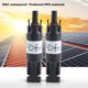 thumbnail image 2 of Conector Solar de 5 uds con conector Pv resistente al agua de diodo Dc1000v 20a Ip67 Ppo conector macho hembra, 2 of 5