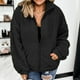 thumbnail image 1 of Puntoco moda mujer abrigo de imitación cálido chaqueta invierno cremallera sólido manga larga prendas de vestir exteriores Puntoco Puntoco-2013, 1 of 4