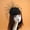 Black, variant on Giaone Womens Felt Fascinator Hat Topper Mesh Veil Small Plush Wave Point Hair Clips