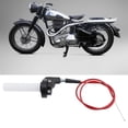 thumbnail image 3 of Peahefy Throttle Grip Cable, Throttle Cable,Quick Turn Twist Handlebar Throttle Grip & Cable for 50-250cc Motorcycle, 3 of 8
