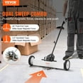 thumbnail image 3 of VEVOR 36-Inch Magnetic Sweeper with Wheels and Telescoping Handle, Heavy-Duty Magnetic Pickup Tool for Metal Debris, 3 of 12