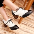 thumbnail image 4 of 1 par de zapatos de señora, elegantes, de tacón alto, con cordones., 4 of 6