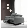 thumbnail image 4 of Uptown Modern Lennox Double Powered Love Seat, Dark Grey, 4 of 8