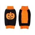 thumbnail image 4 of Halloween Dog Sweaters Sets Pumpkin Boo Puppy Dog Clothes Pet Knitwear for Dog Cat Pet Costume-XXL, 4 of 6