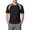 Black, variant on Men's Quick Dry Athletic T-Shirt, Breathable Short Sleeve Training Shirt Top for Gym & Sports Navy