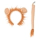 thumbnail image 5 of Diadema con orejas de león y cola para Halloween, ideal para juegos de rol infantiles y mascaradas., 5 of 9