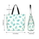 thumbnail image 5 of Balery Turtle Bolsa Tote Estilo Estético con Cremalleras, Bolsa de Hombro, Bolsa de Compras Grande y Plegable, 5 of 8