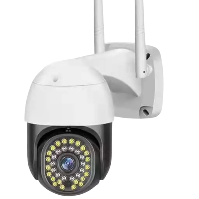 Cámara de Seguridad Exterior PTZ Wifi Full HD 1080p 2MP IP66 Zinker Cámara Seguridad