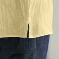 thumbnail image 6 of BUIGTTKLOP Cotton Linen Button down Shirts for Women Short Sleeve Shirts Collared Summer Beach Tops, 6 of 6