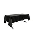 thumbnail image 2 of LA Linen TCpop60x144-BlackP24 Polyester Poplin Rectangular Tablecloth, Black - 60 x 144 in., 2 of 10
