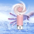 thumbnail image 4 of weibbin New Handheld Spray Fan Small And Exquisite USB Rechargeable Multifunctional Household Desk Spray Hydration Fan Cool Portable, 4 of 5