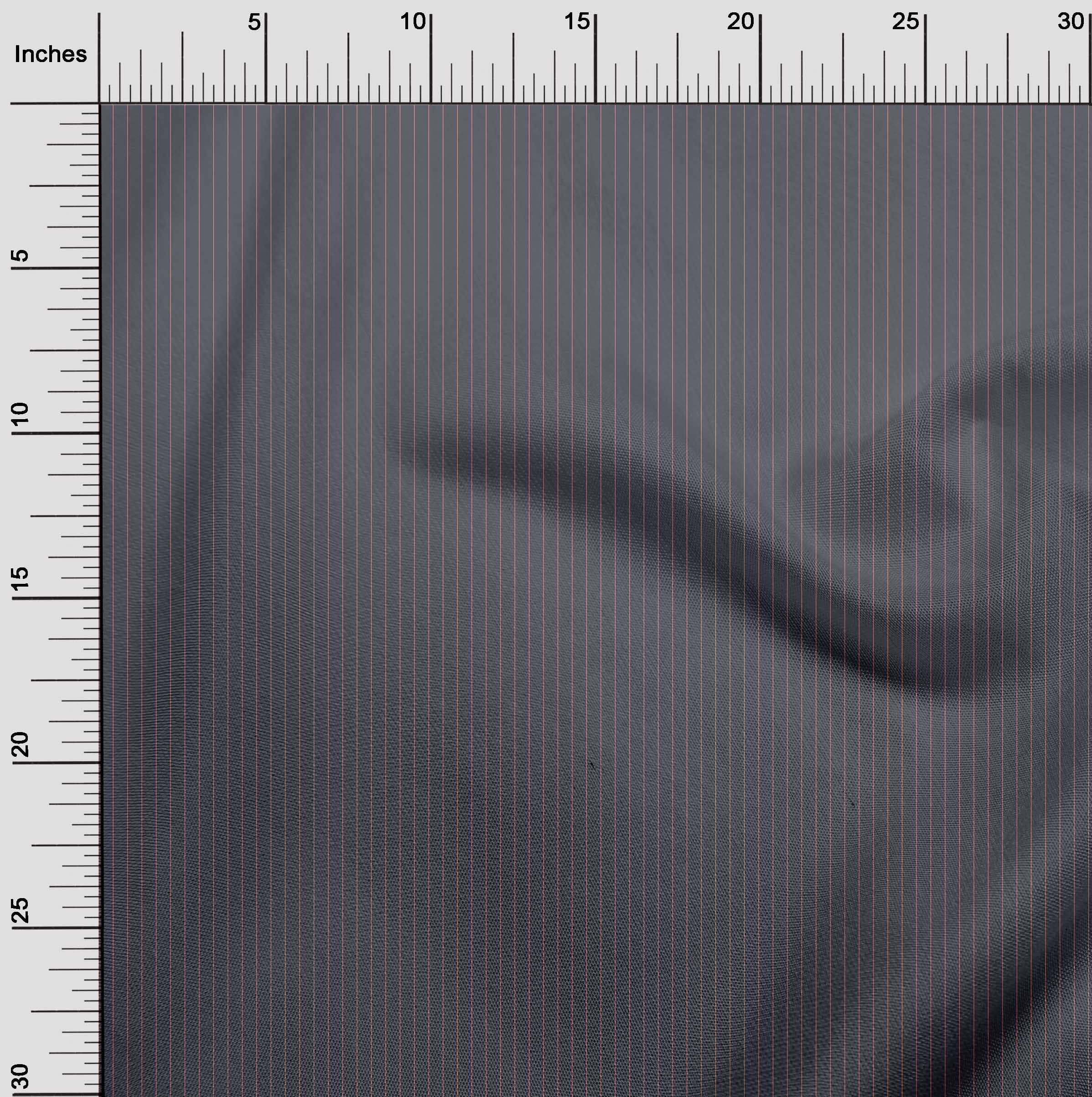 oneOone Cotton Poplin Gray Fabric Pin Stripe Diy Clothing Quilting Fabric Print Fabric By Yard 42 Inch Wide