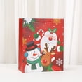 thumbnail image 3 of Bolsas de papel navideñas con diseño de dibujos animados, paquete de 12, 3 of 4