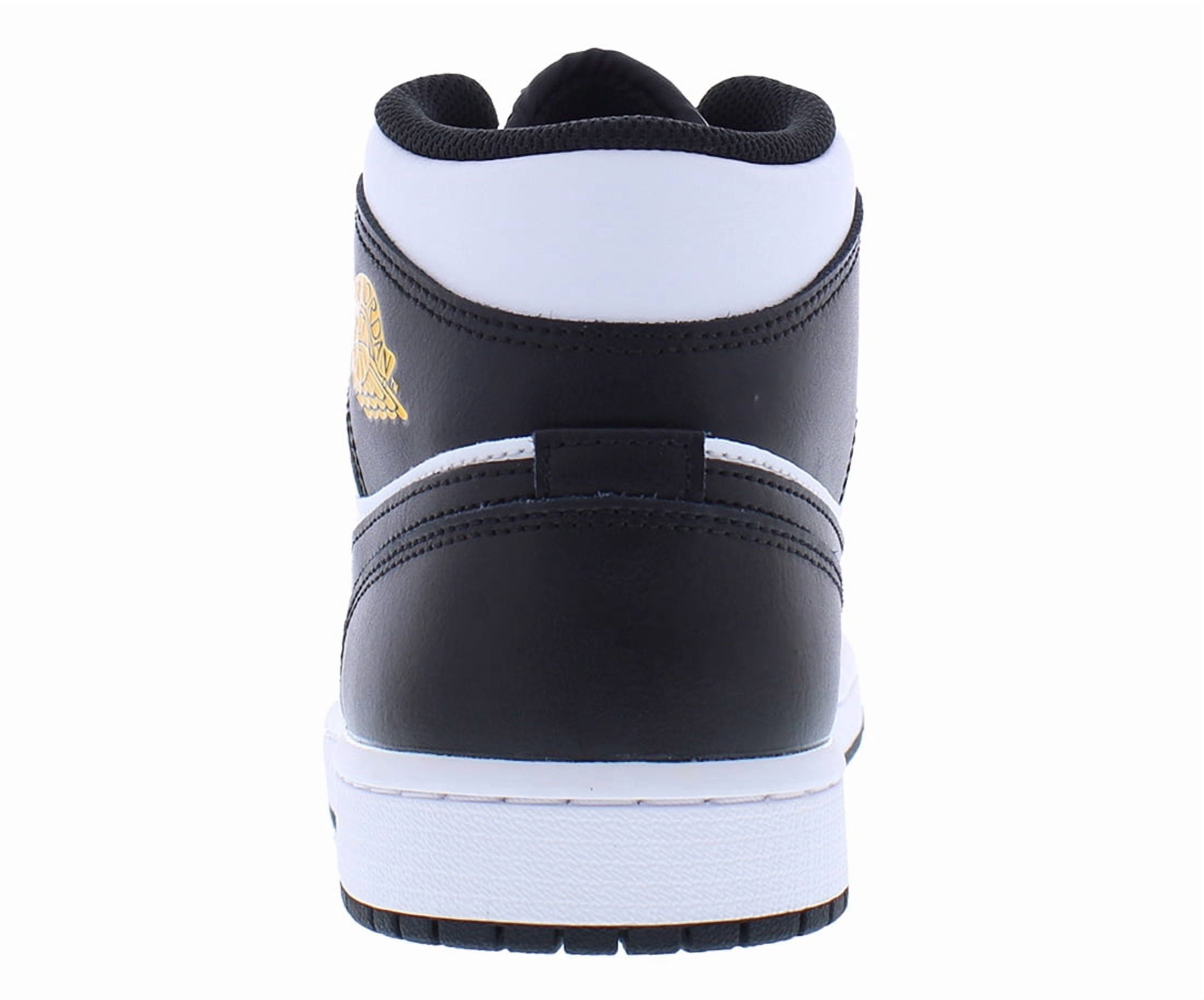 Nike Air Jordan 1 Mid Yellow Ochre / Black - White DQ8426-701