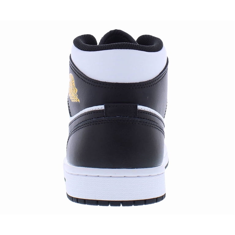 Nike Air Jordan 1 Mid Yellow Ochre / Black - White DQ8426-701